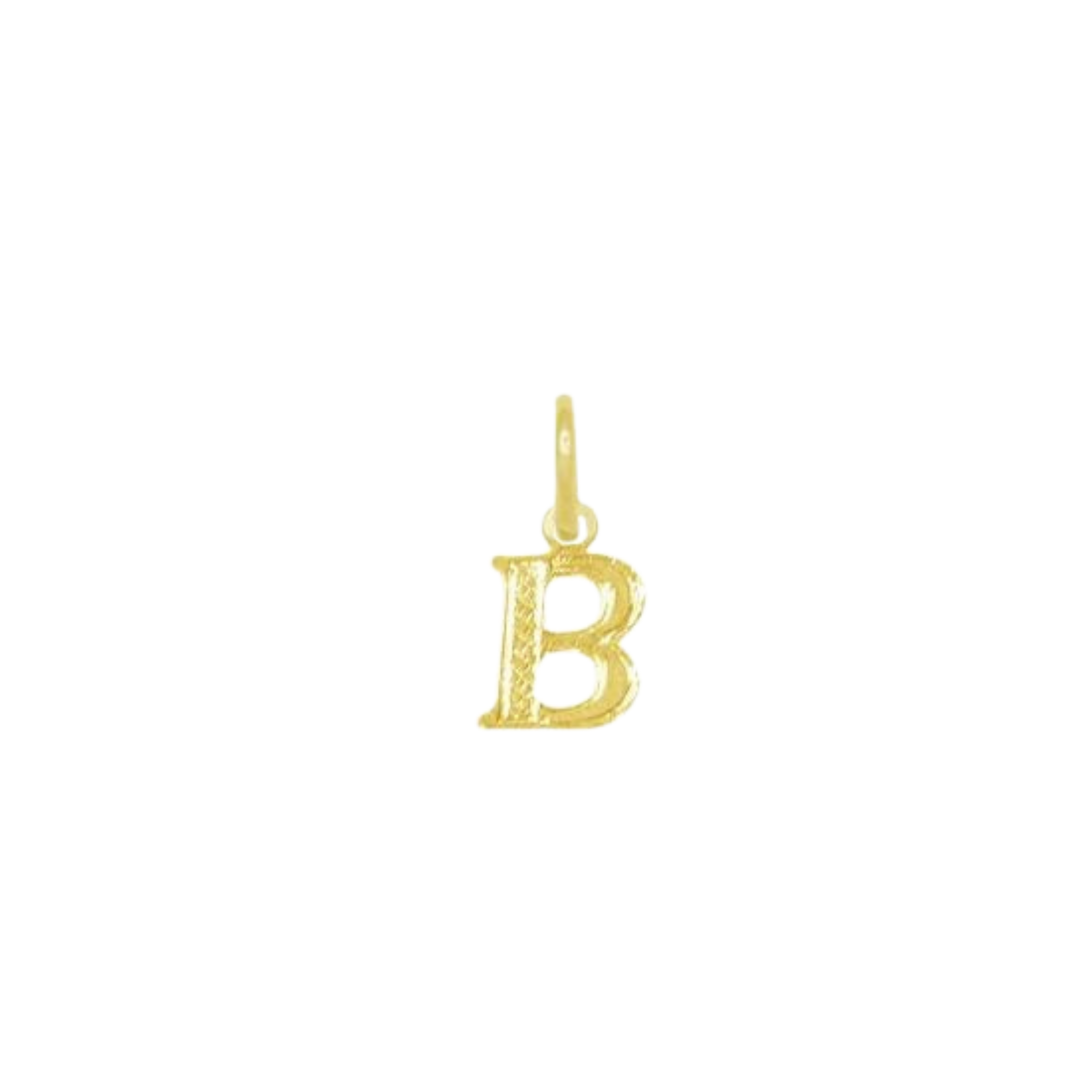 Letter Pendant Gold Plated