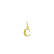 Letter Pendant Gold Plated