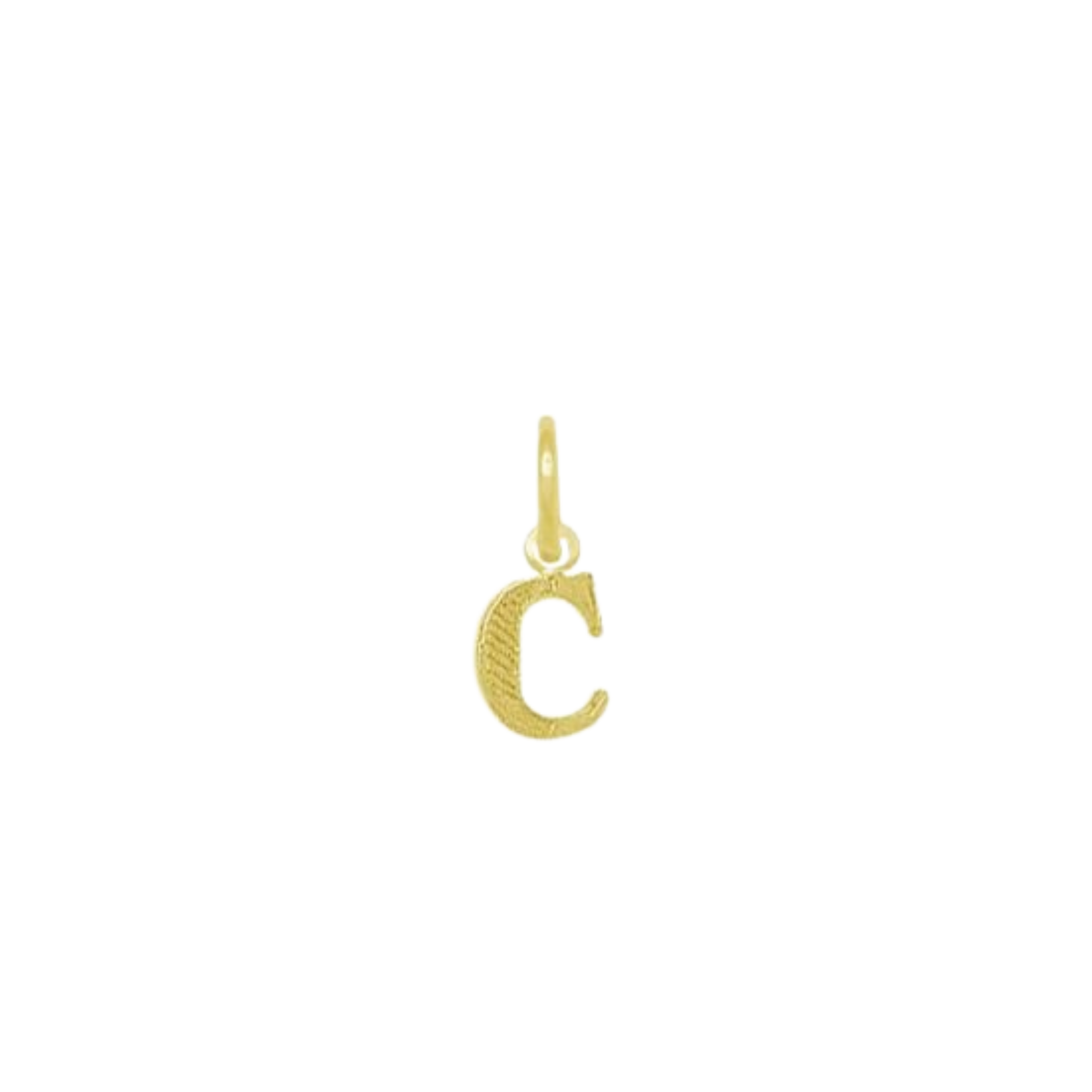 Letter Pendant Gold Plated