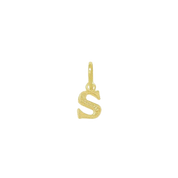 Letter Pendant Gold Plated