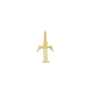 Letter Pendant Gold Plated