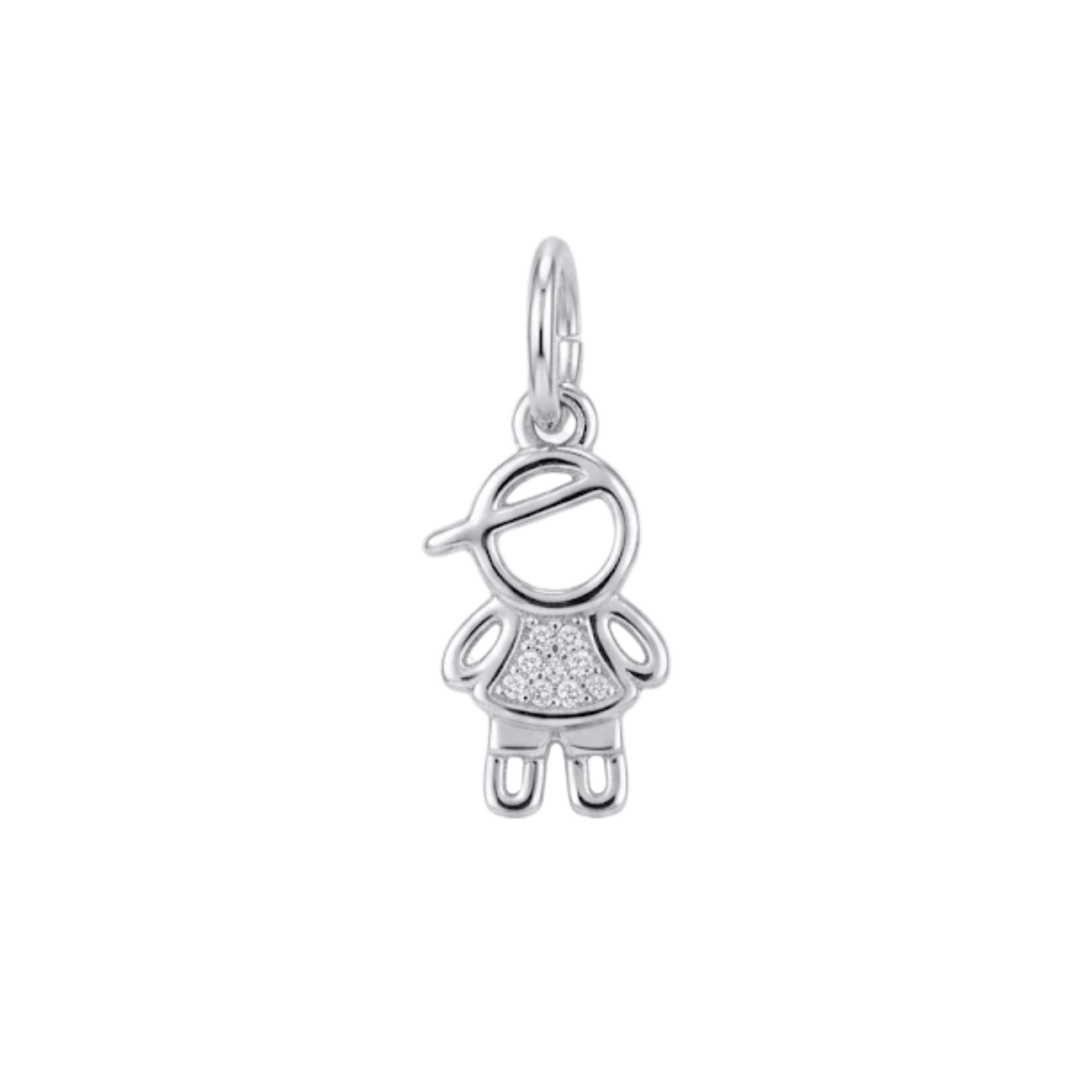 Boy/Girl Pendant in Gold Plated