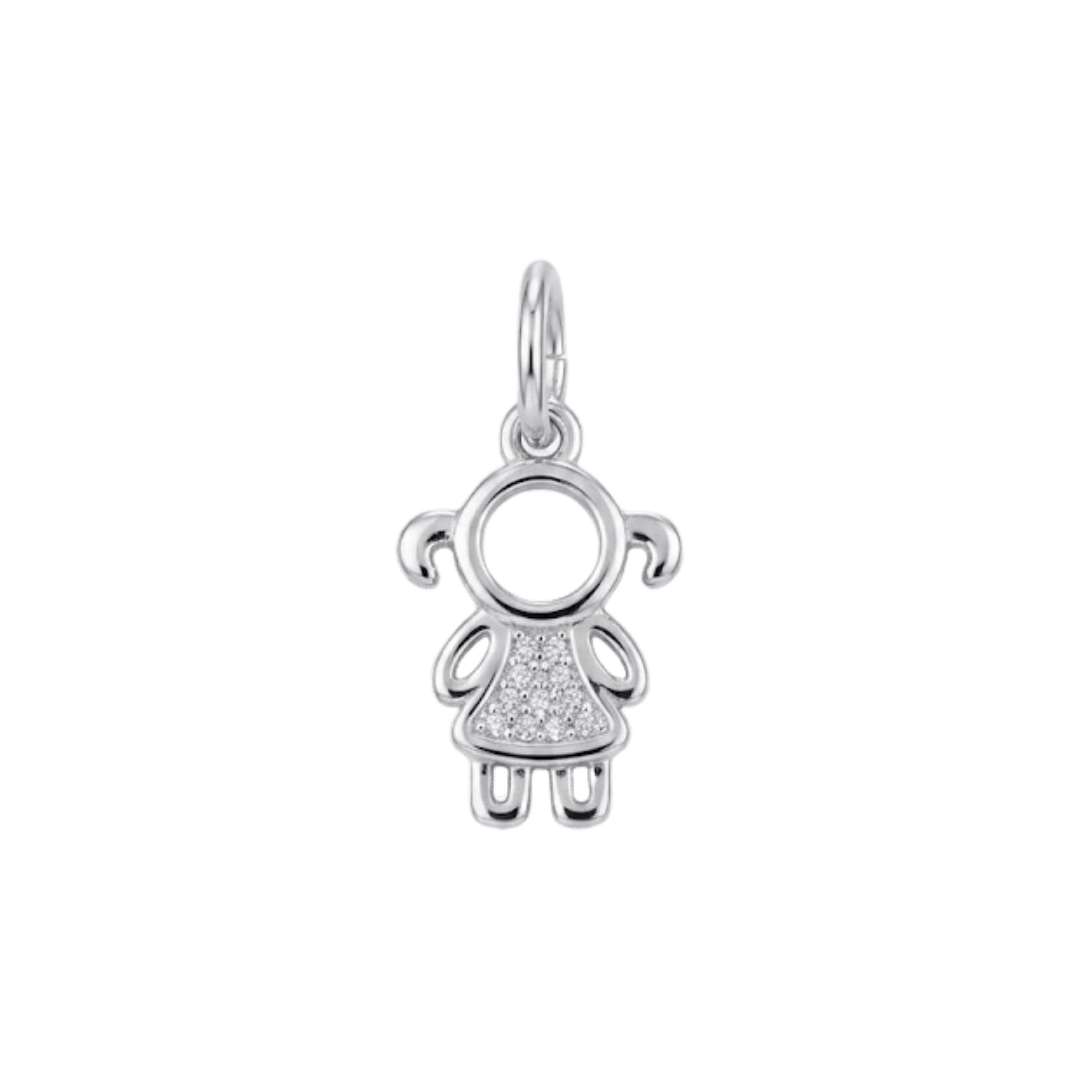 Boy/Girl Pendant in Gold Plated