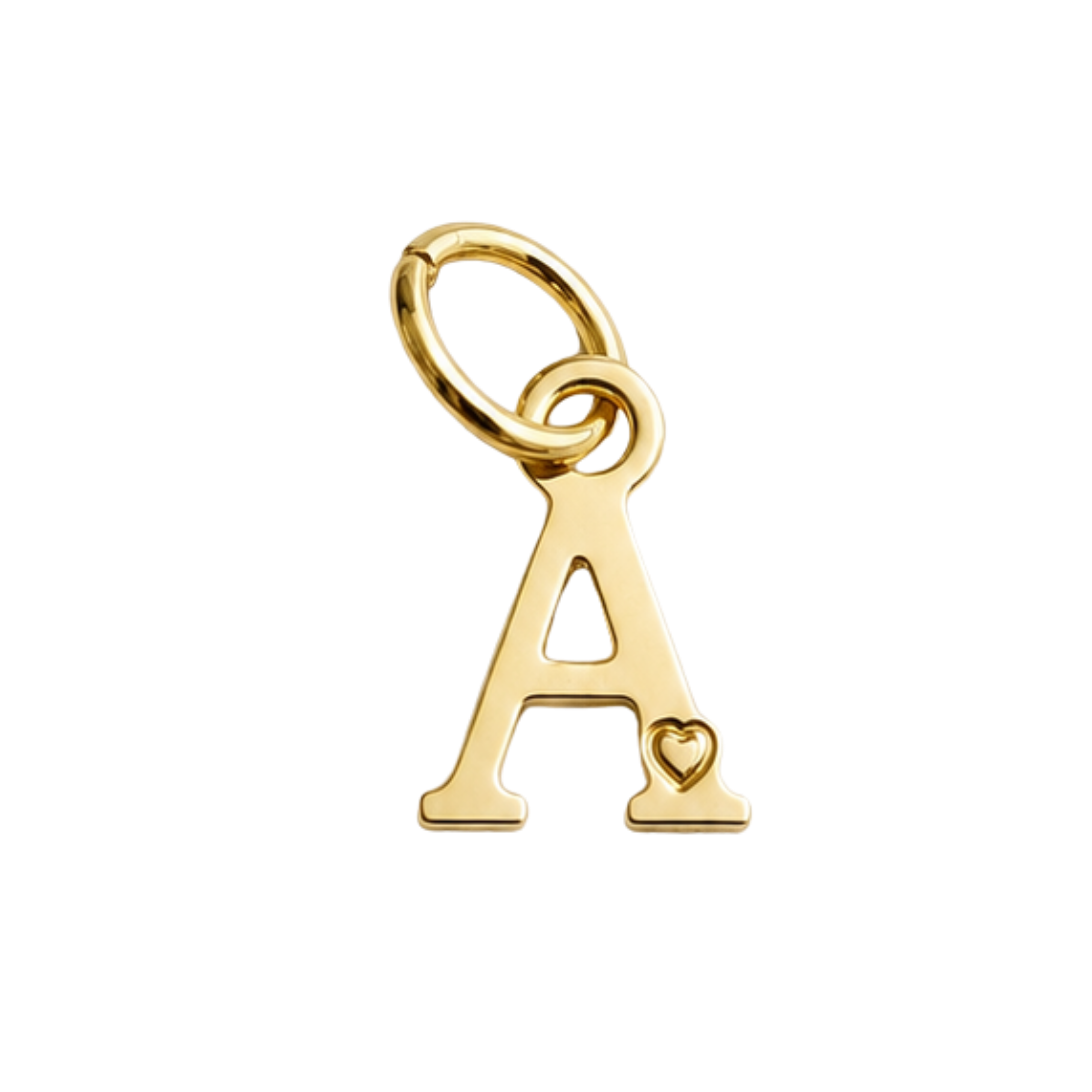 Letter Pendant Gold Plated