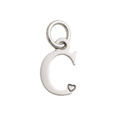 Letter Pendant Gold Plated