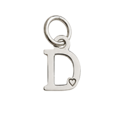 Letter Pendant Gold Plated