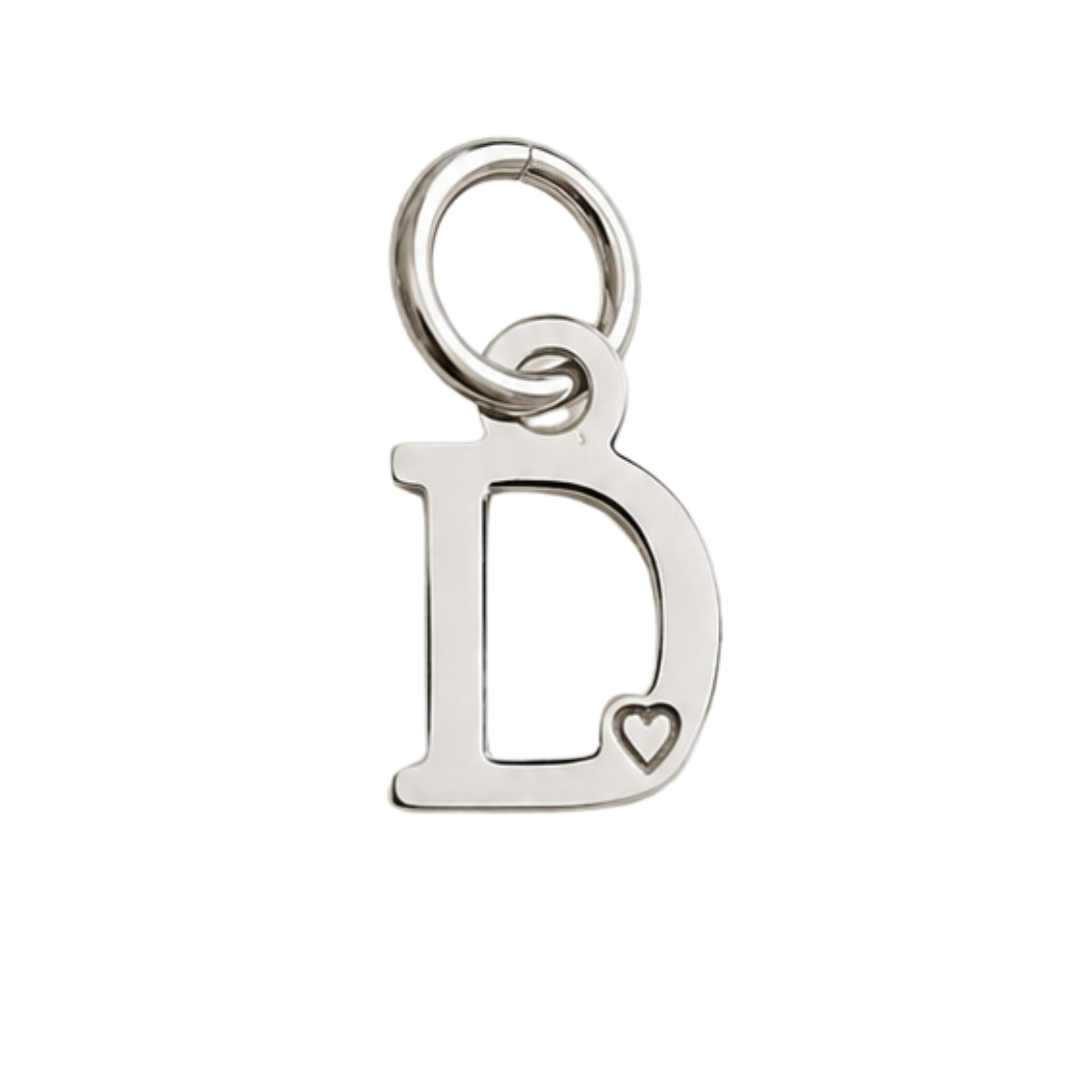 Letter Pendant Gold Plated