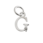 Letter Pendant Gold Plated