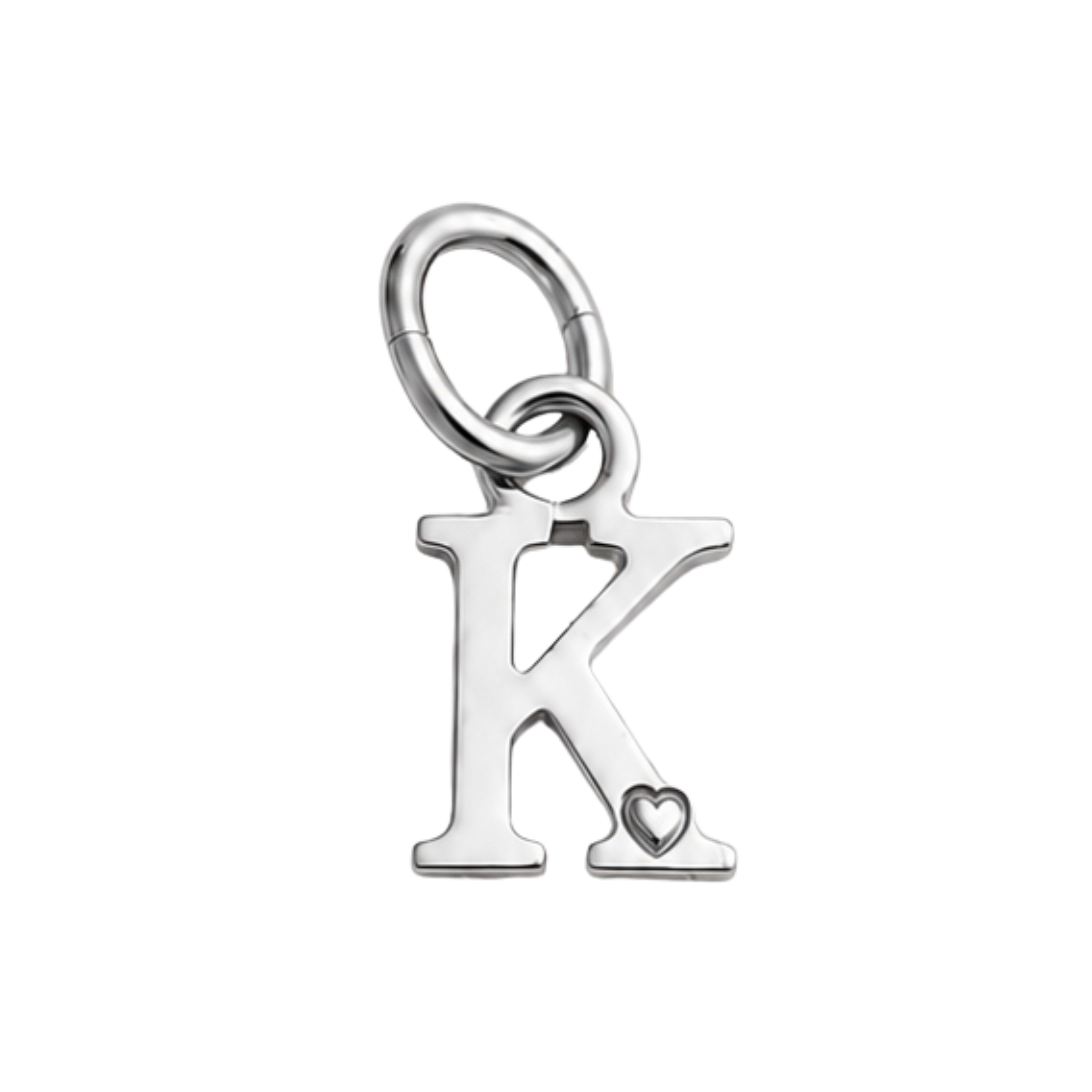 Letter Pendant Gold Plated
