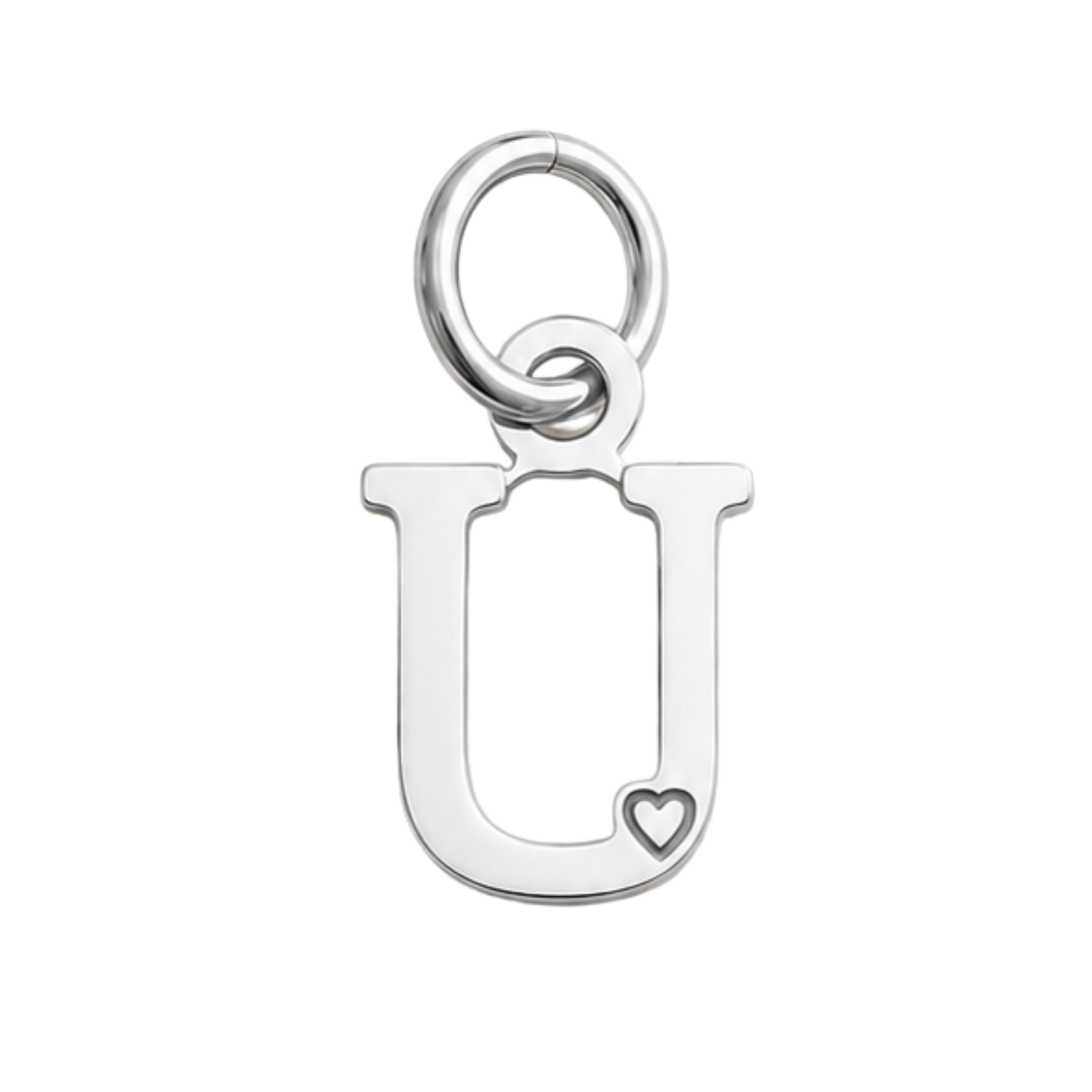 Letter Pendant Gold Plated