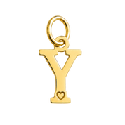 Letter Pendant Gold Plated