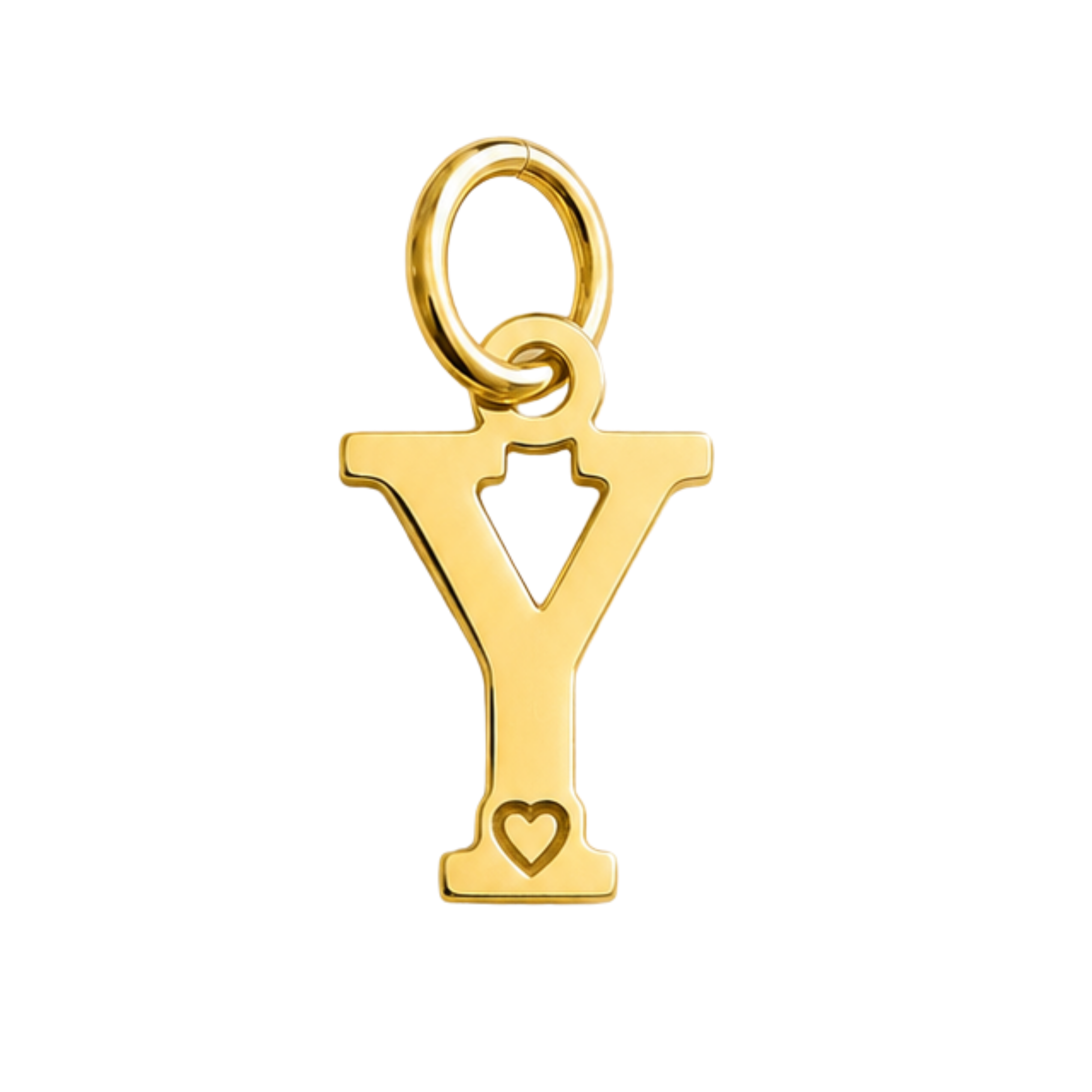 Letter Pendant Gold Plated