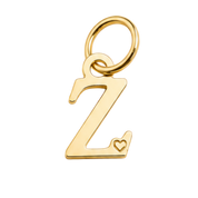 Letter Pendant Gold Plated