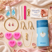 Gota Lapidada con Corazón de Mamá
