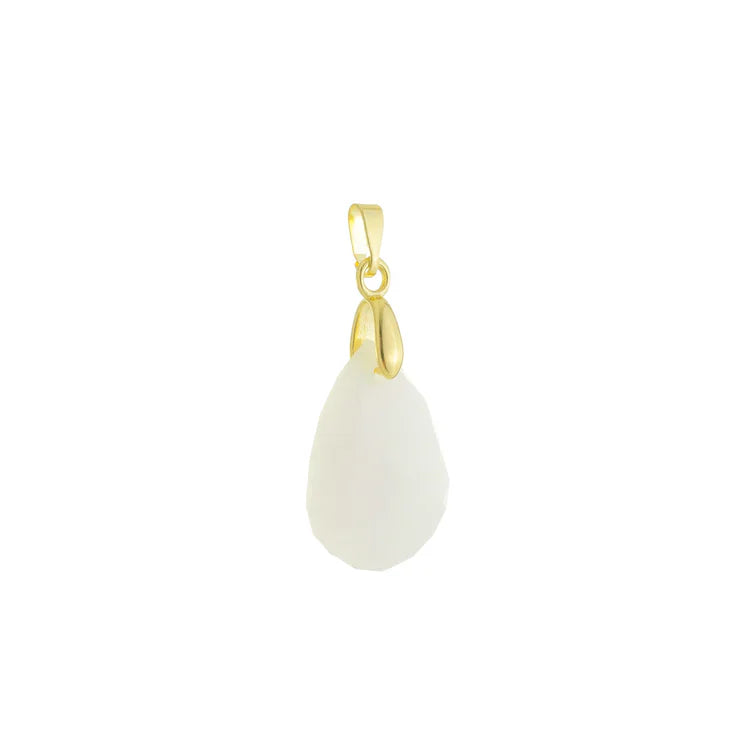 Diamond Drop Pendant - Breast Milk Jewelry
