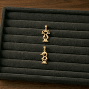 Boy/Girl Pendant in Gold Plated