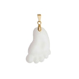 Foot Pendant - Breast Milk Jewelry
