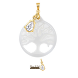 Tree of life with Zirconia Drop