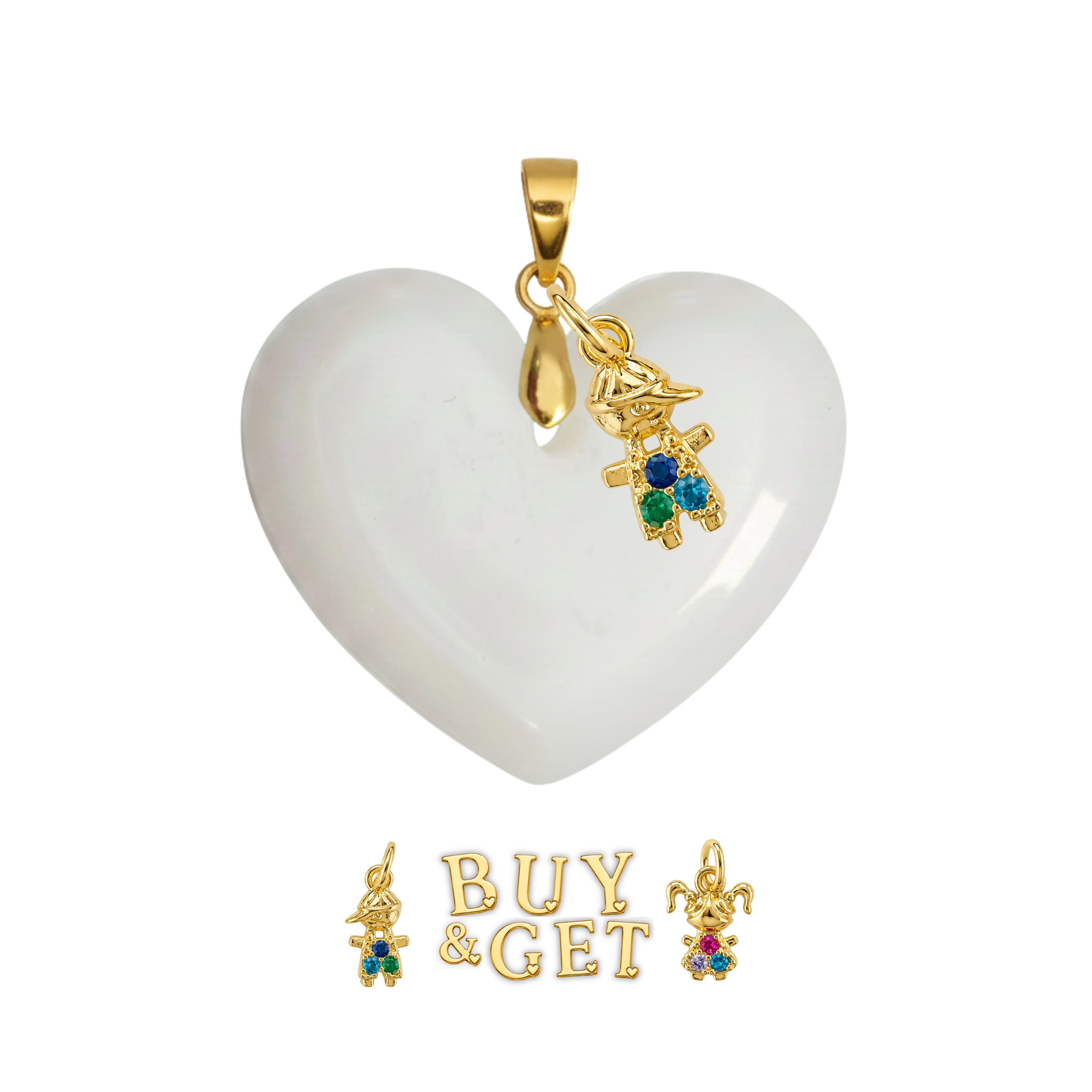 Chubby Heart with Son or Daughter