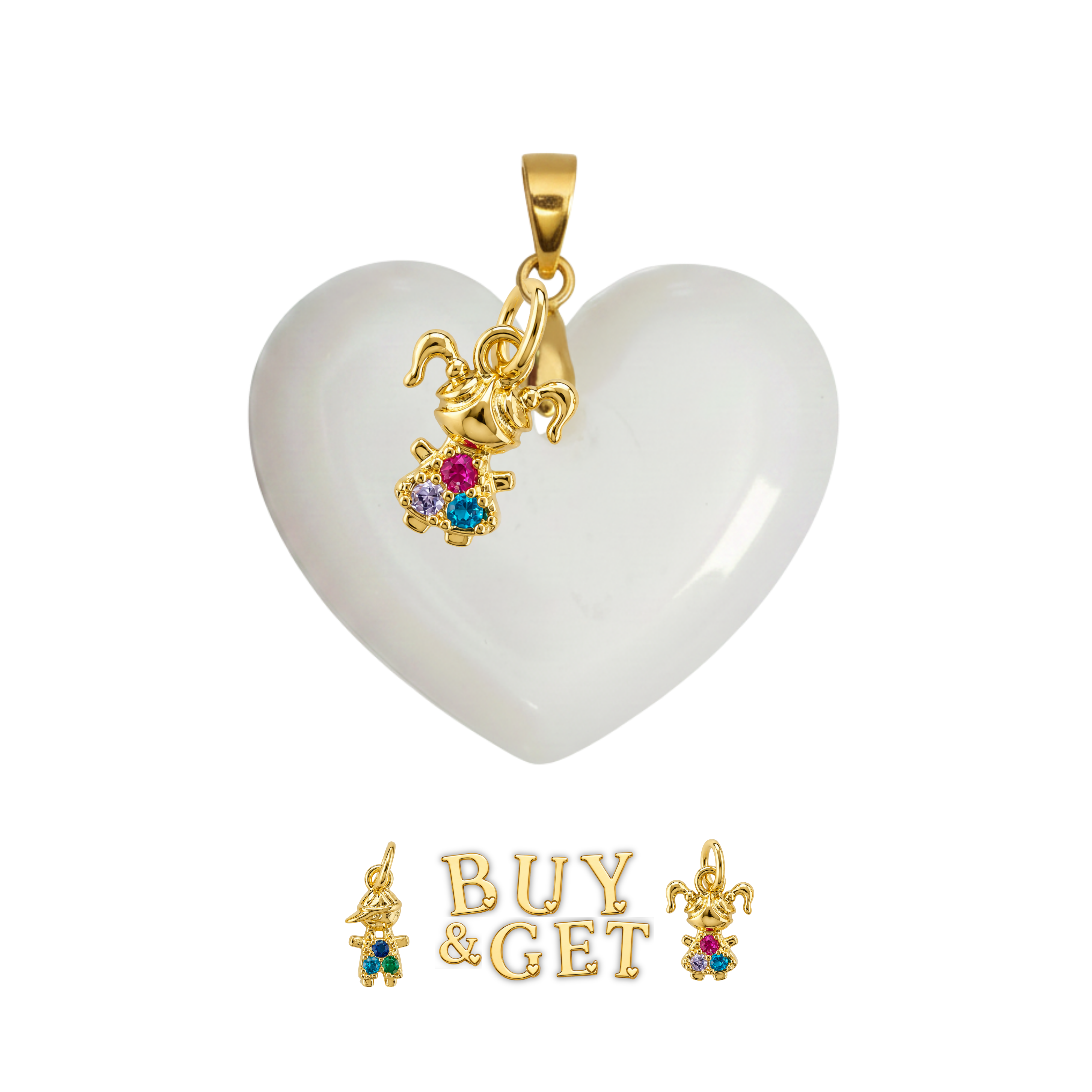 Chubby Heart with Son or Daughter