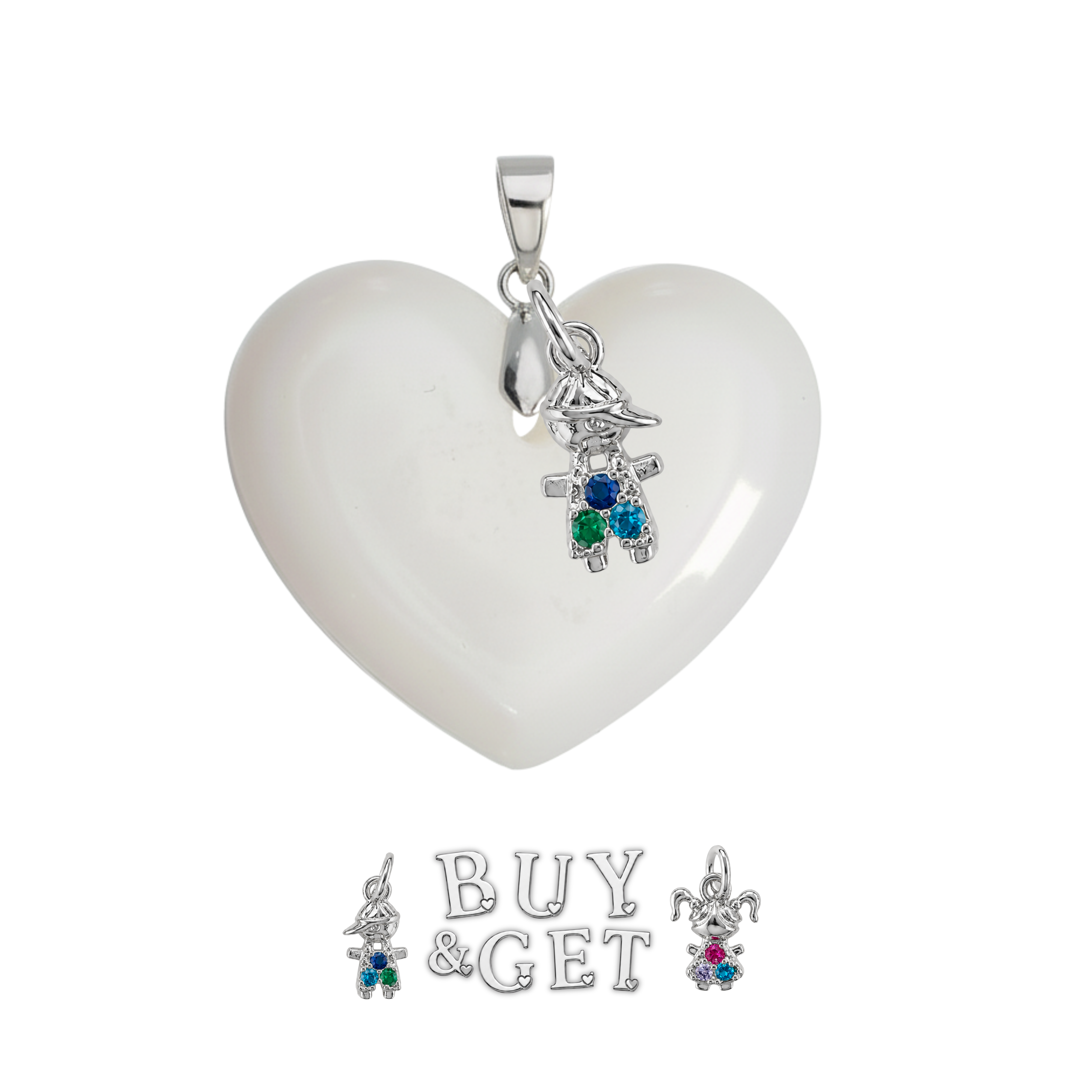 Chubby Heart with Son or Daughter