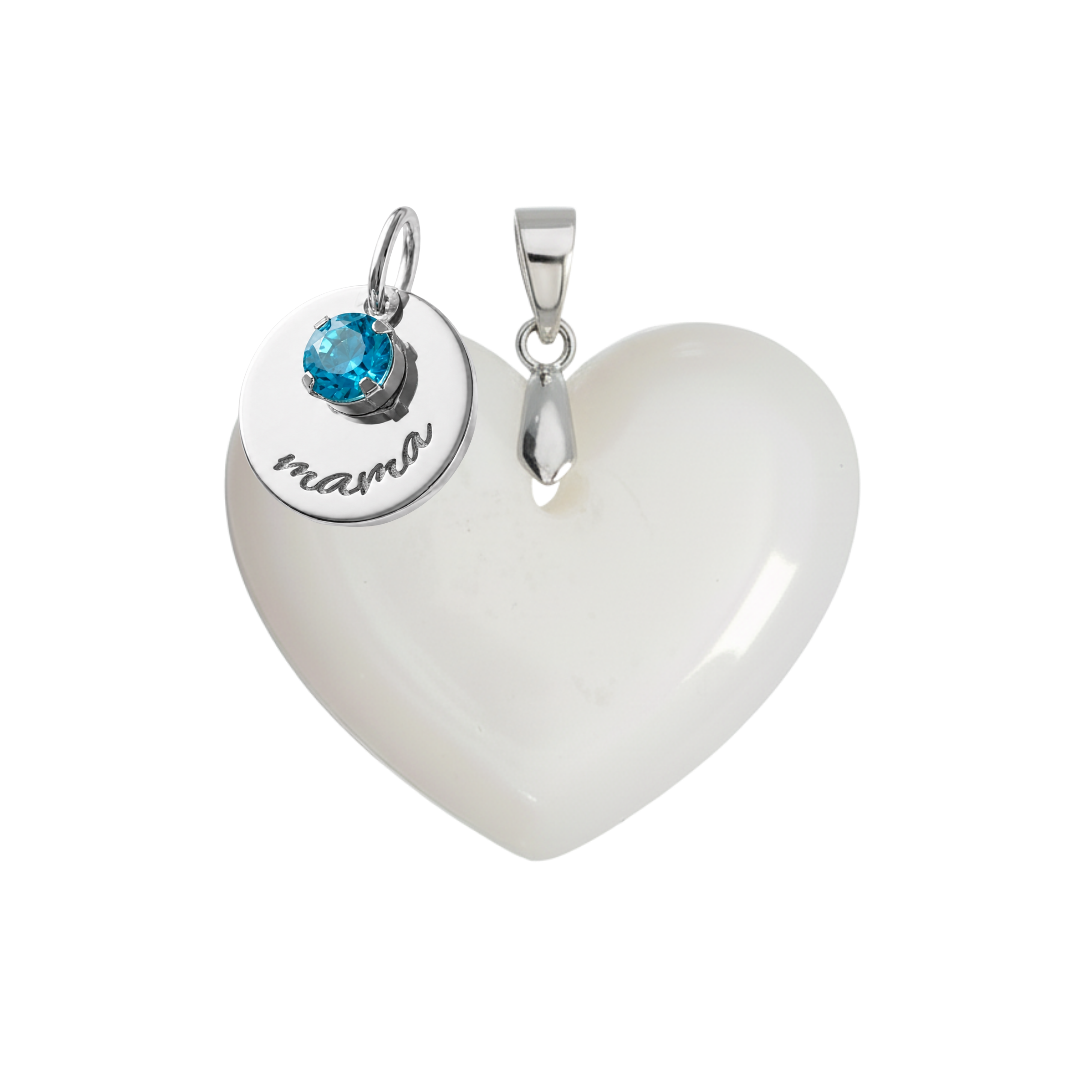 Chubby Heart with Mama Medal