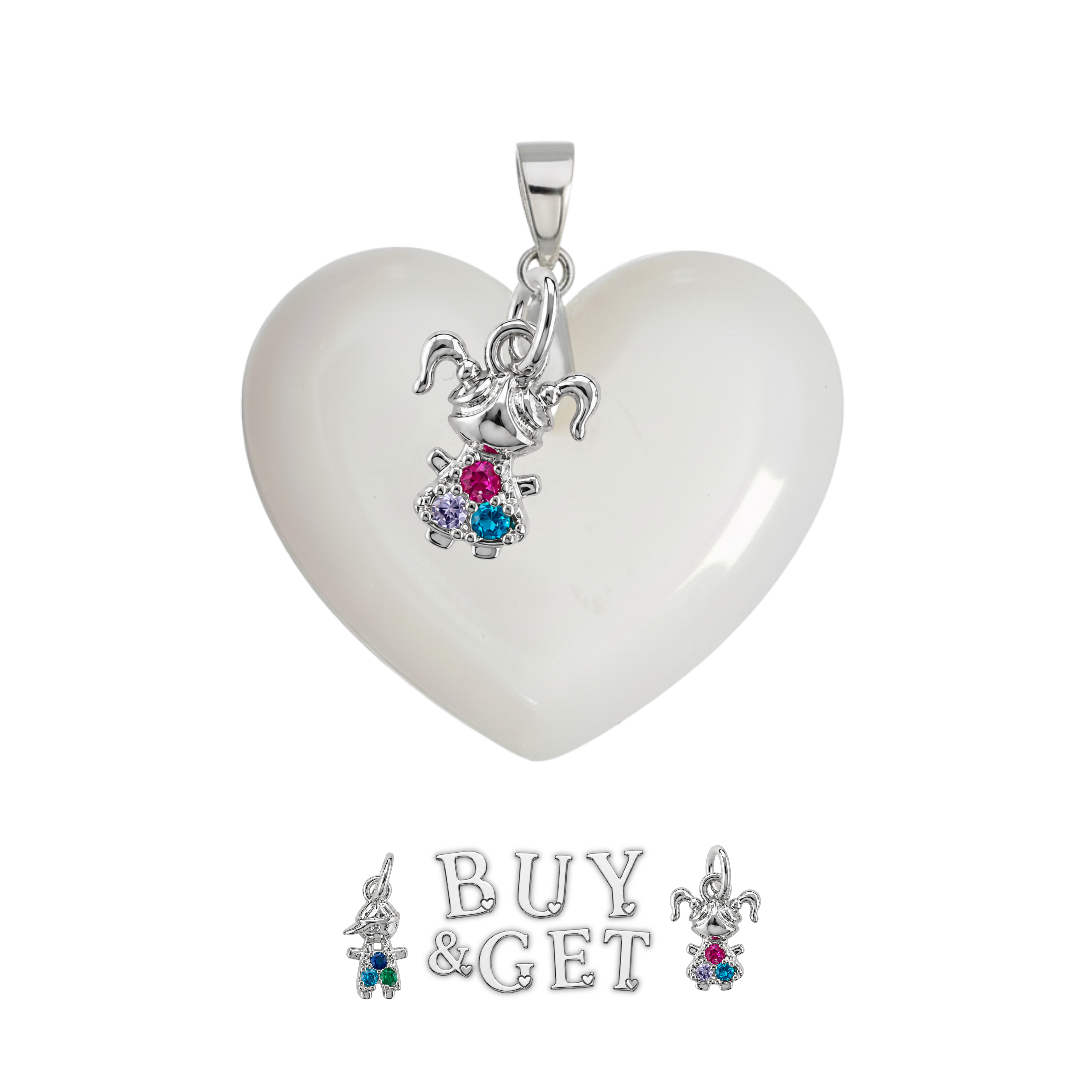 Chubby Heart with Son or Daughter