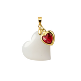 Heart with Ruby Heart