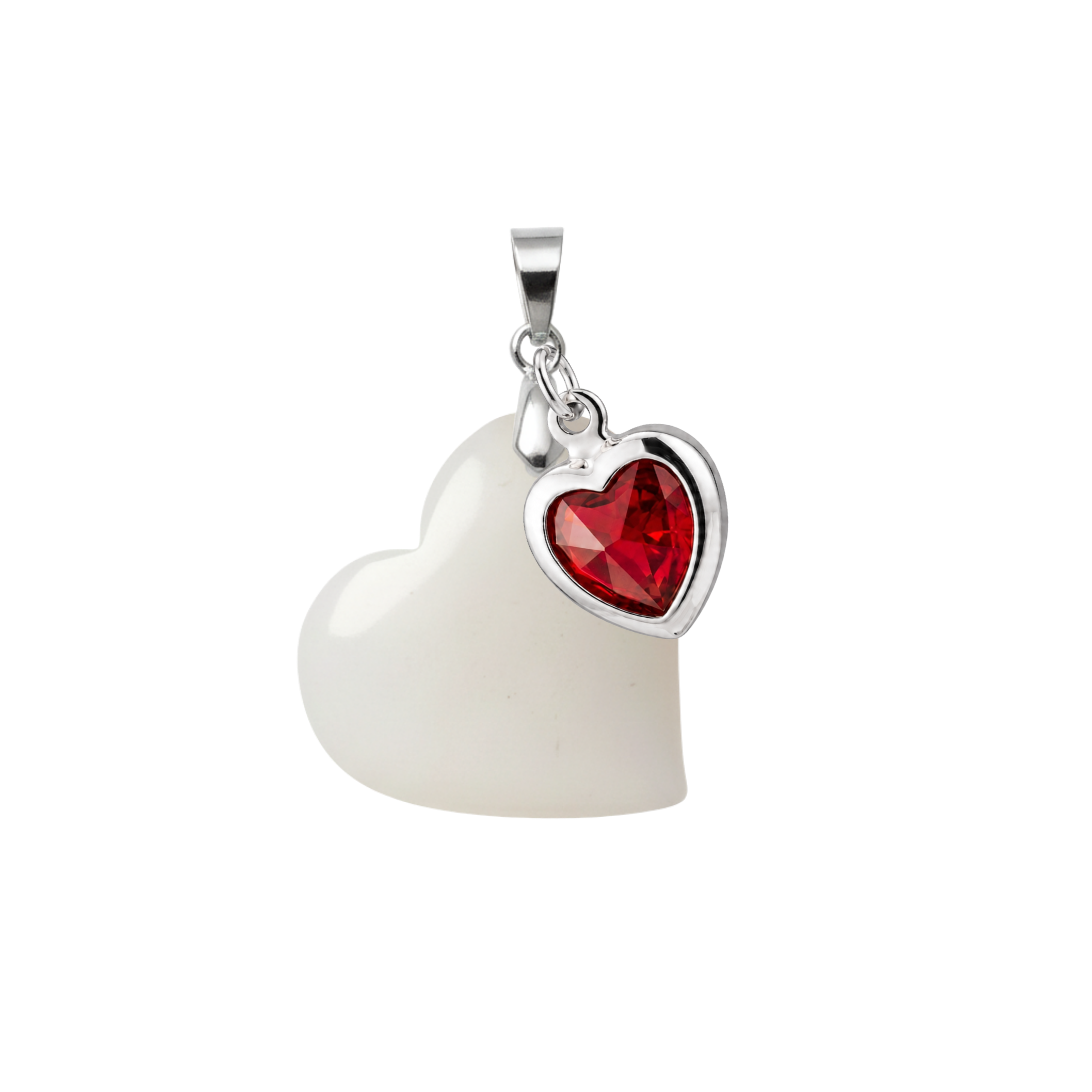 Heart with Ruby Heart