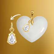 Additional Pendant with Zirconia Drop