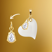 Additional Pendant with Zirconia Drop