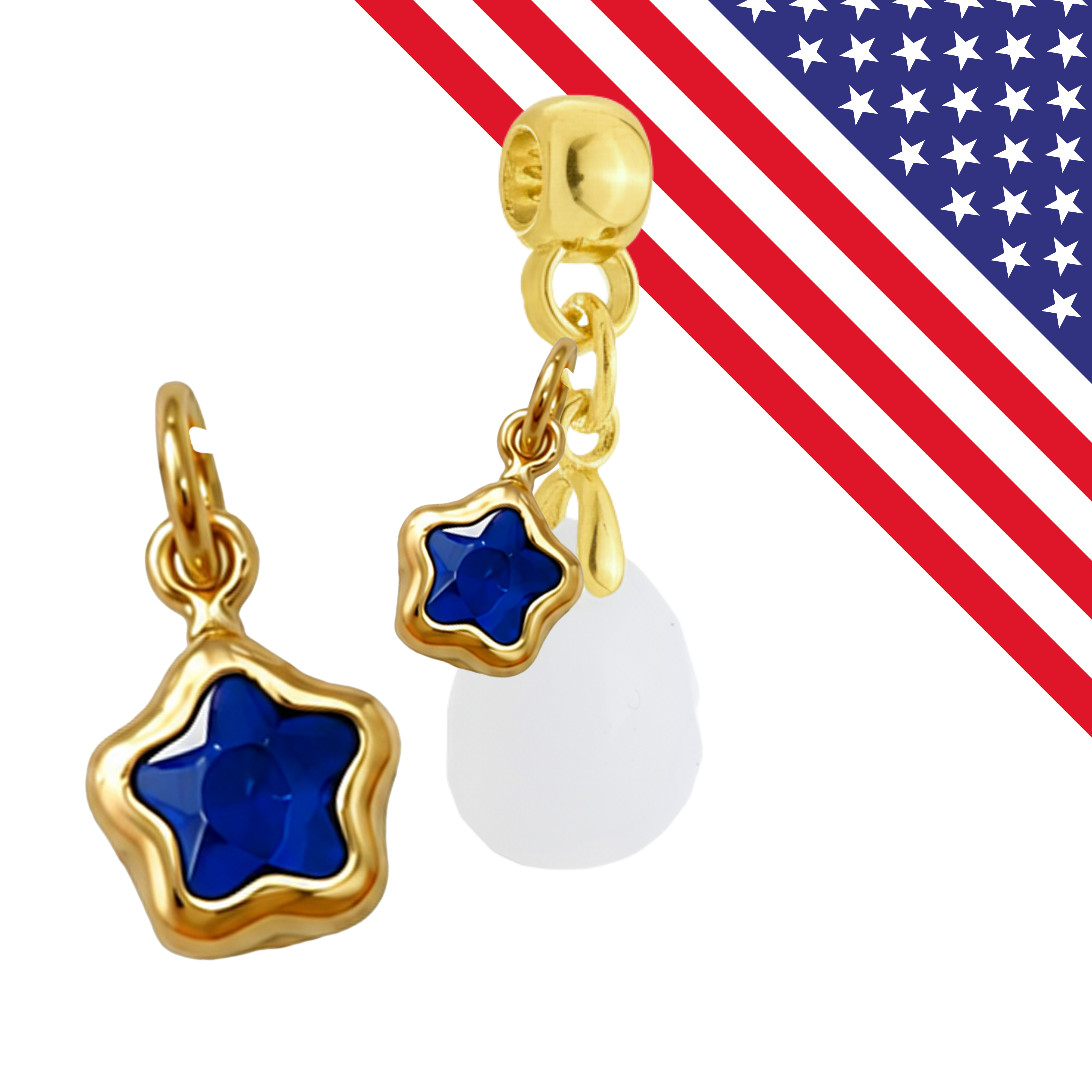 Additional Charm + 4th of July Star – Kit not included