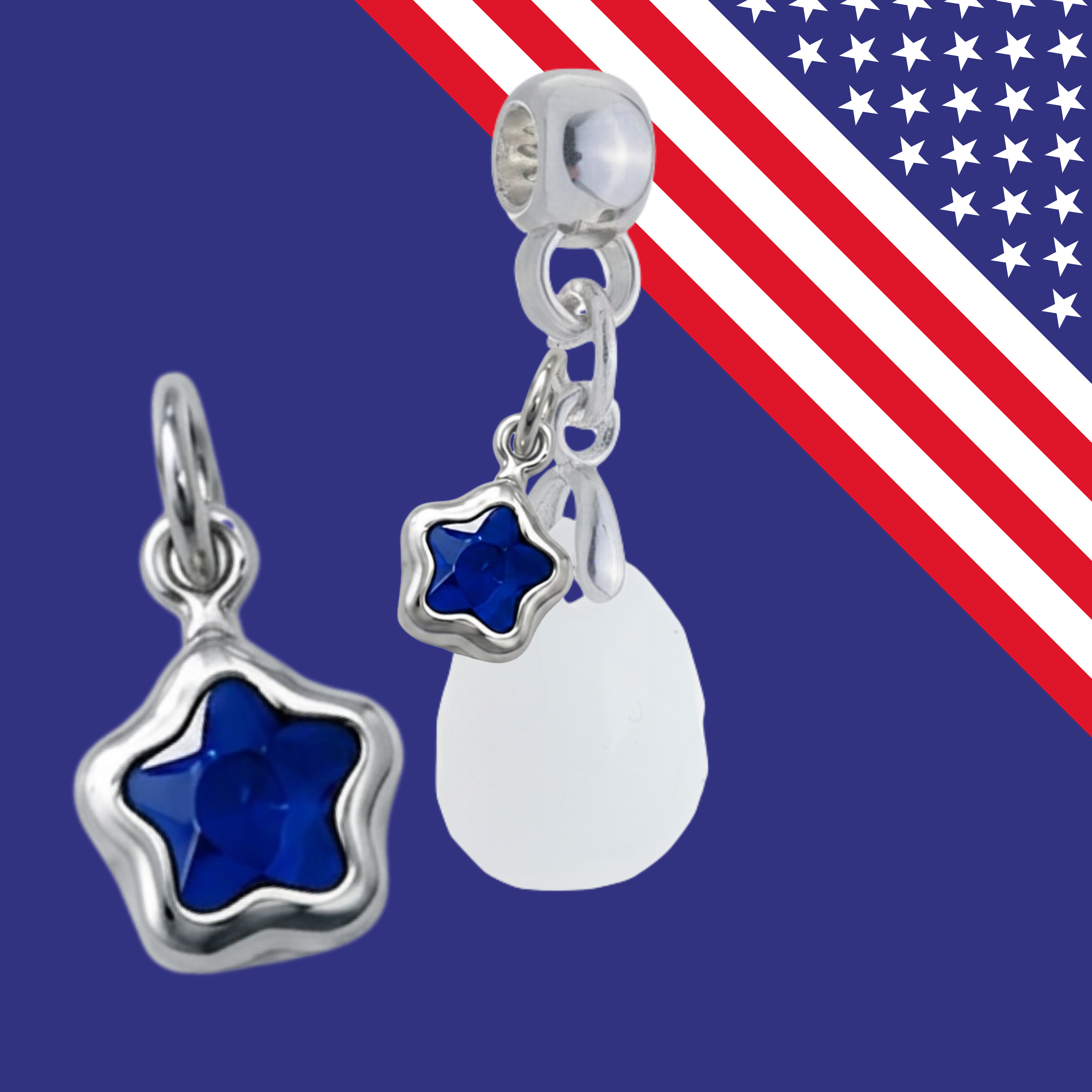 Additional Charm + 4th of July Star – Kit not included