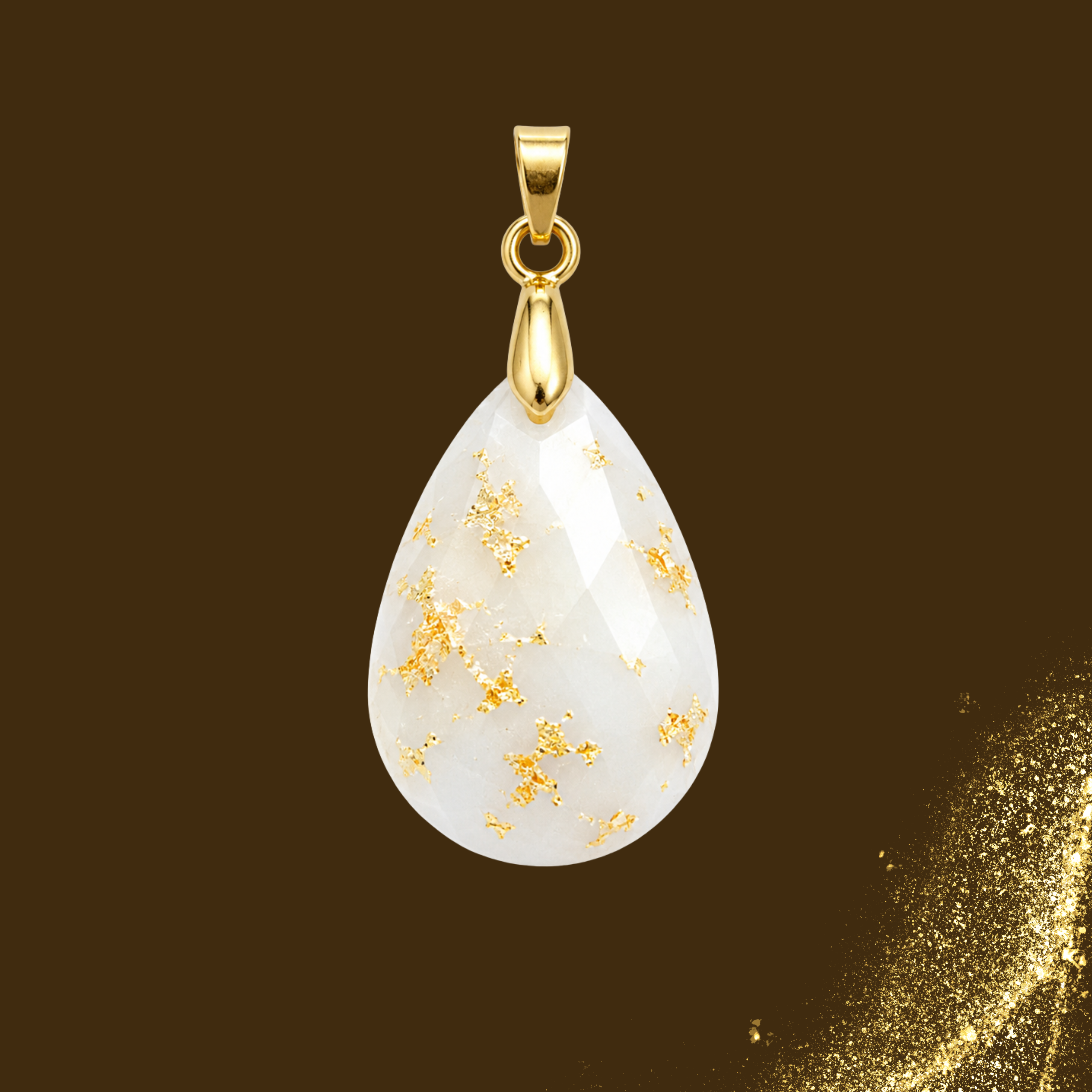 Colgante Adicional con Hoja de Oro – Kit no incluido