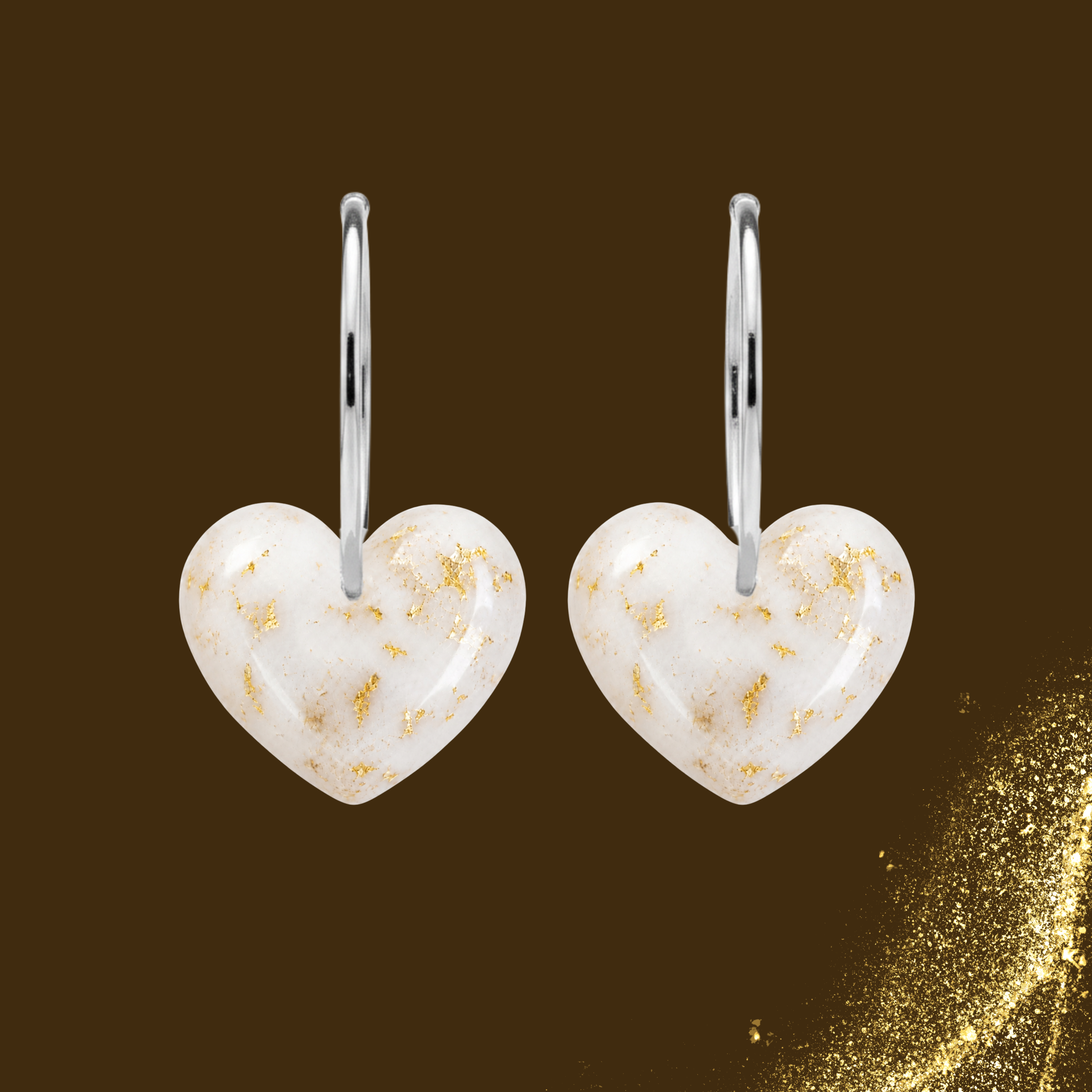 Pendientes Adicional con Hoja de Oro – Kit no incluido