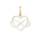 Colgante Corazón Infinito - Joya de Leche Materna
