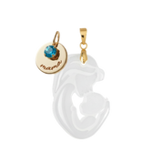 Mother and Baby with Mama Medal