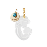 Mother and Baby with Mama Medal