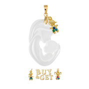Mother and Baby with Son or Daughter