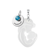 Mother and Baby with Mama Medal