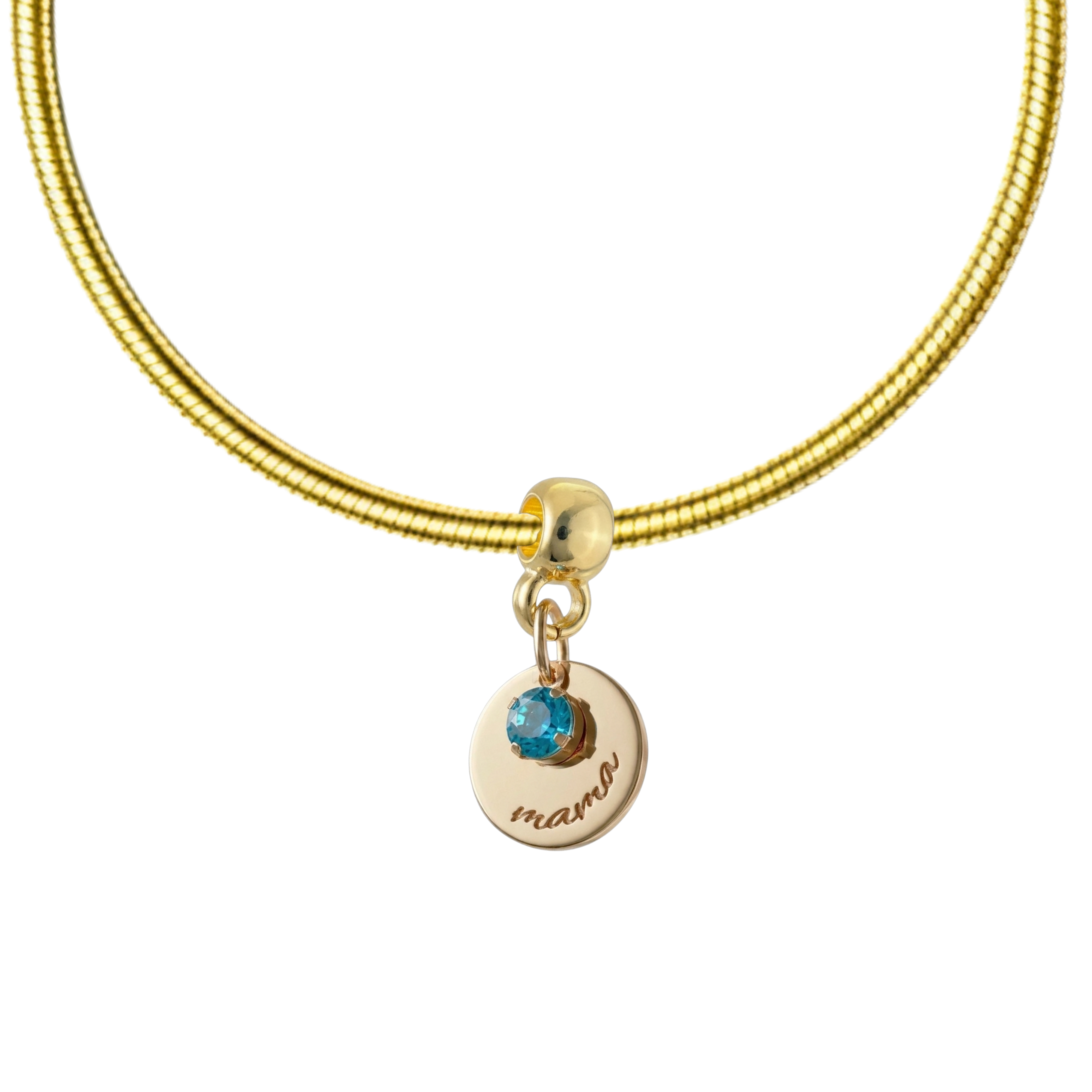 Mama Medal Charm + Bracelet