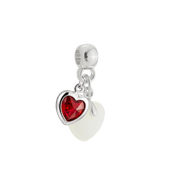 Mini Chubby Heart with Ruby Heart