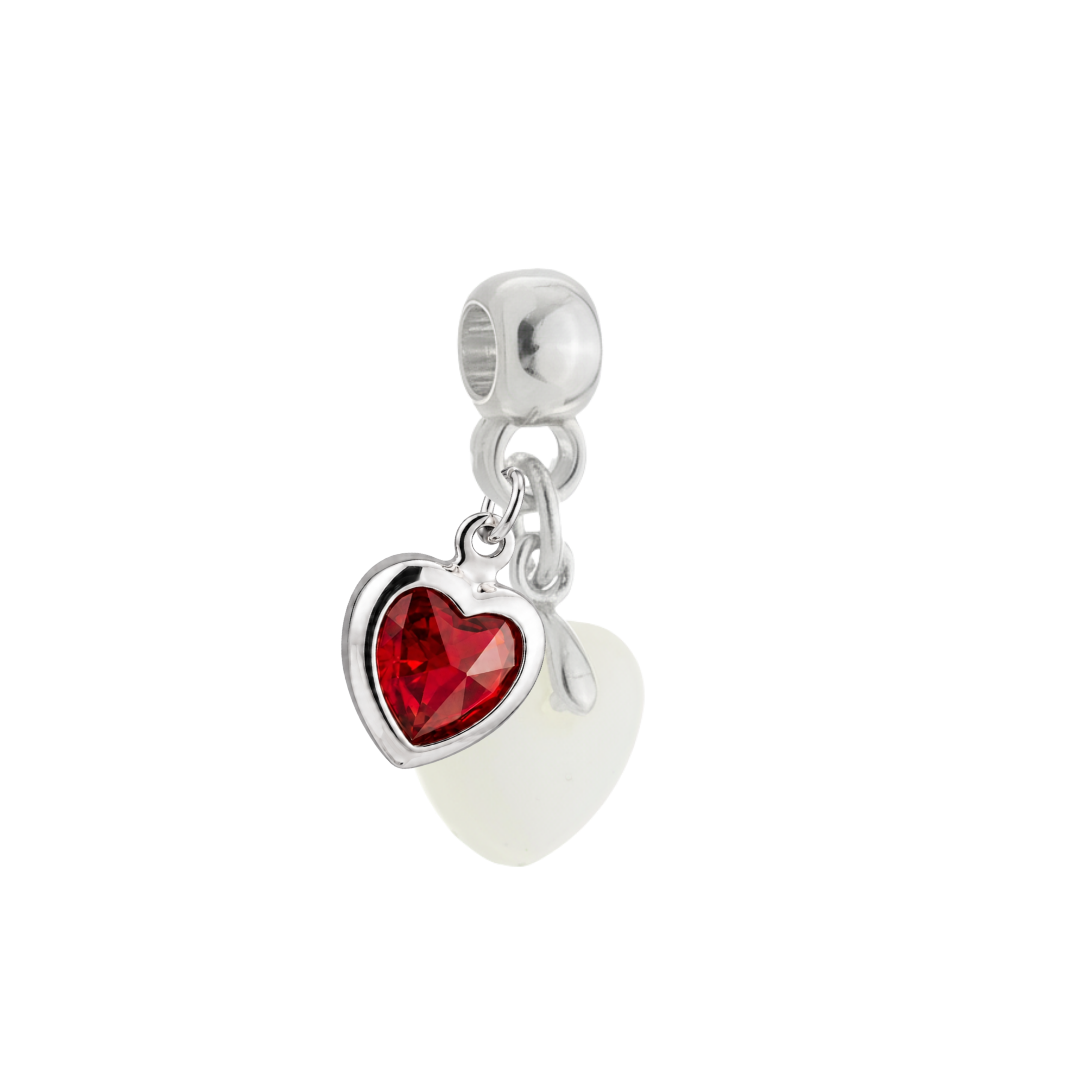 Mini Chubby Heart with Ruby Heart