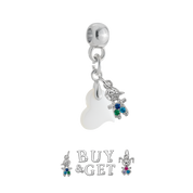Mini Twisted Heart with Son or Daughter