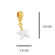 Mini Star with Zirconia Drop