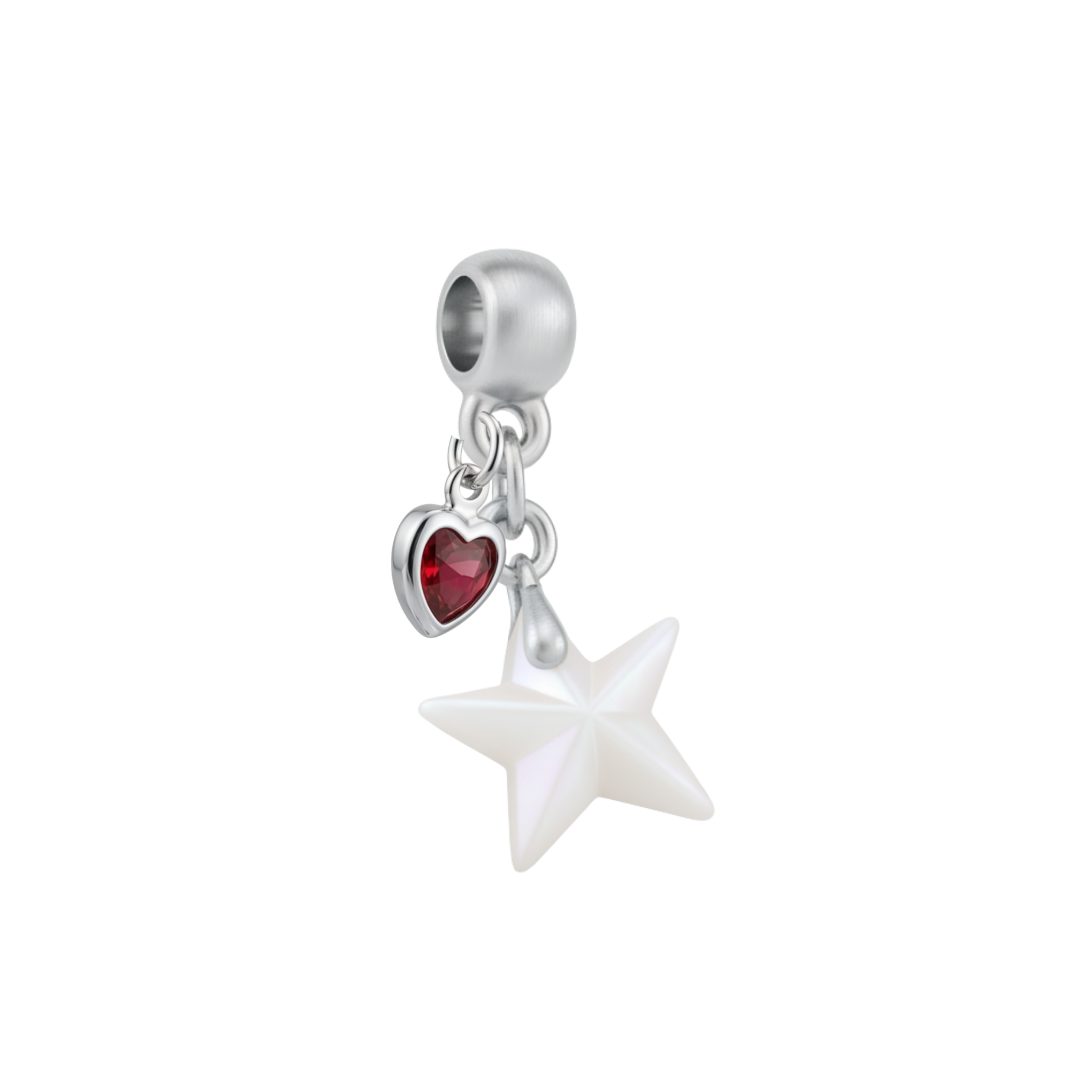 Mini Estrella con Corazón Rubí