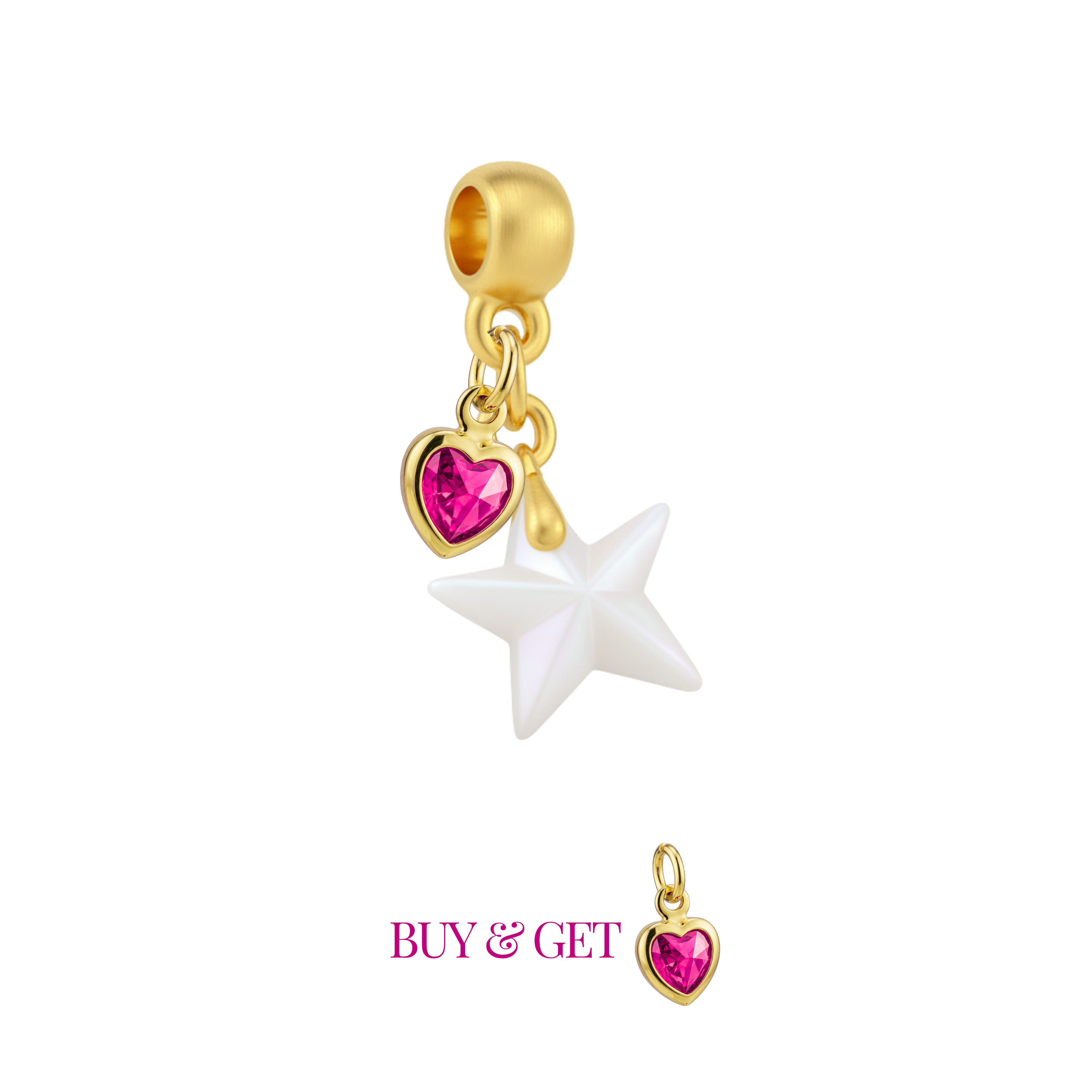 Mini Estrella con Corazón de Mamá