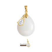 Chubby Mini Drop with Zirconia Drop