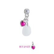 Mini Gota Lapidada con Corazón de Mamá