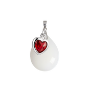 Chubby Mini Drop with Ruby Heart